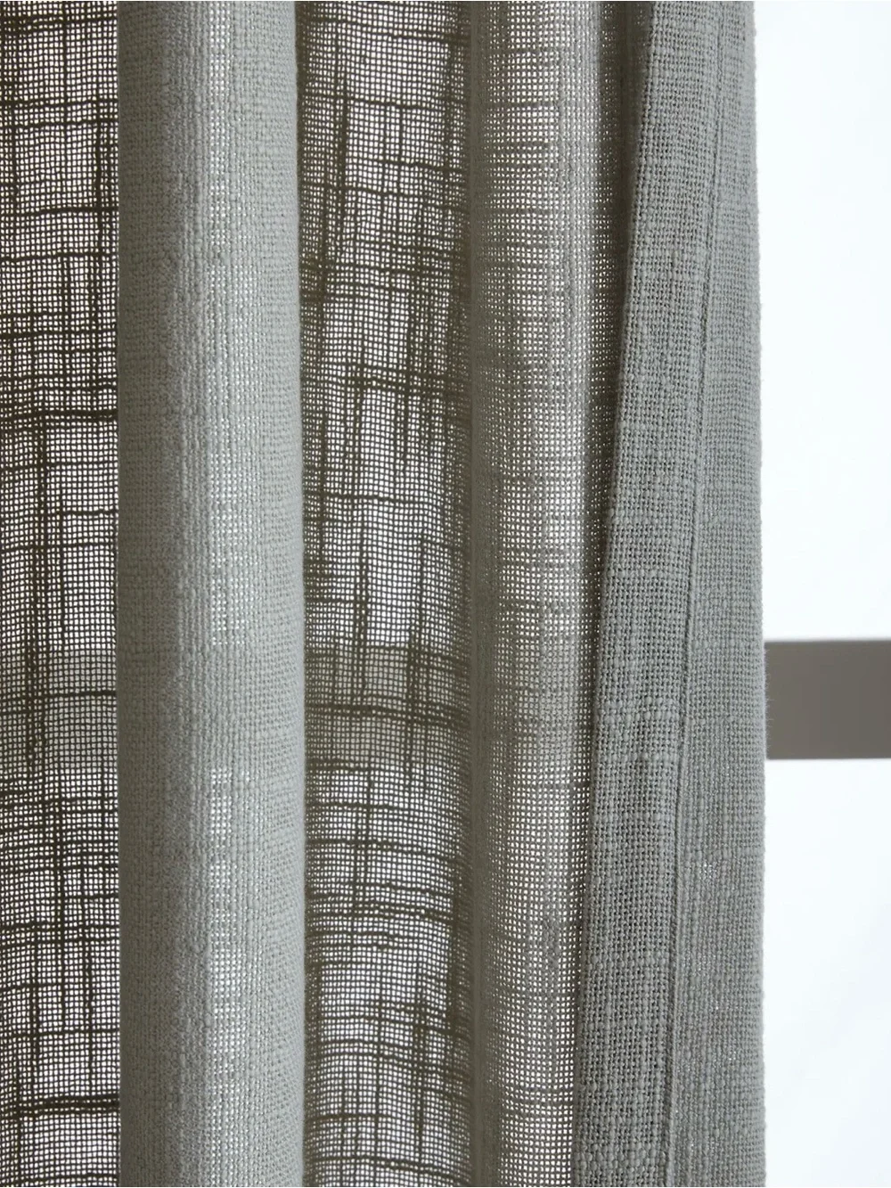 Quince Set of Sheer Curtain Panels- 48x84